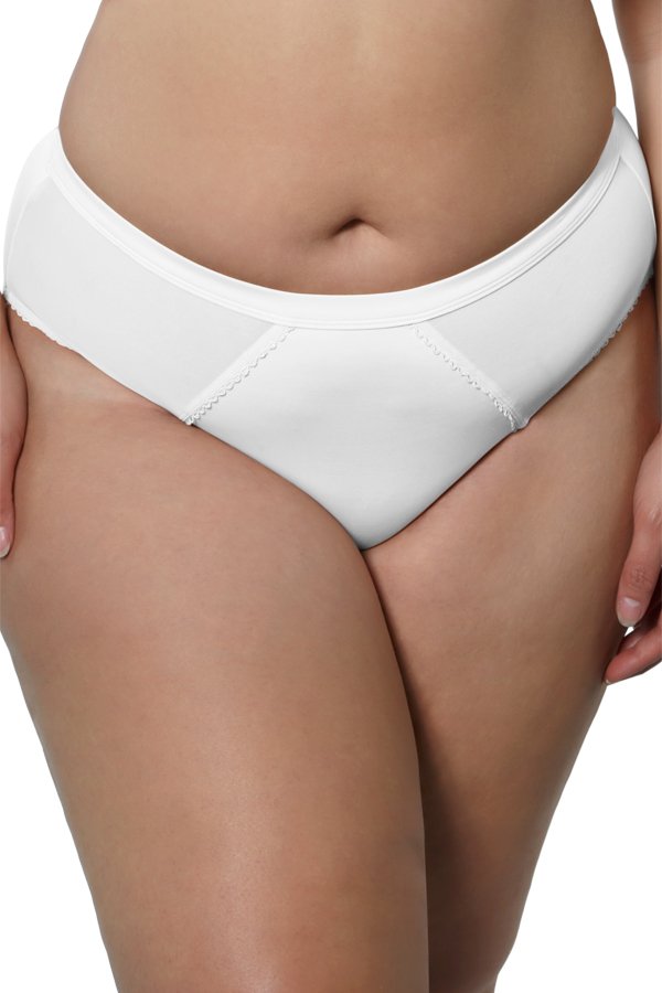 Parfait Micro Dressy French Cut Panty - Pearl White - source image 42001