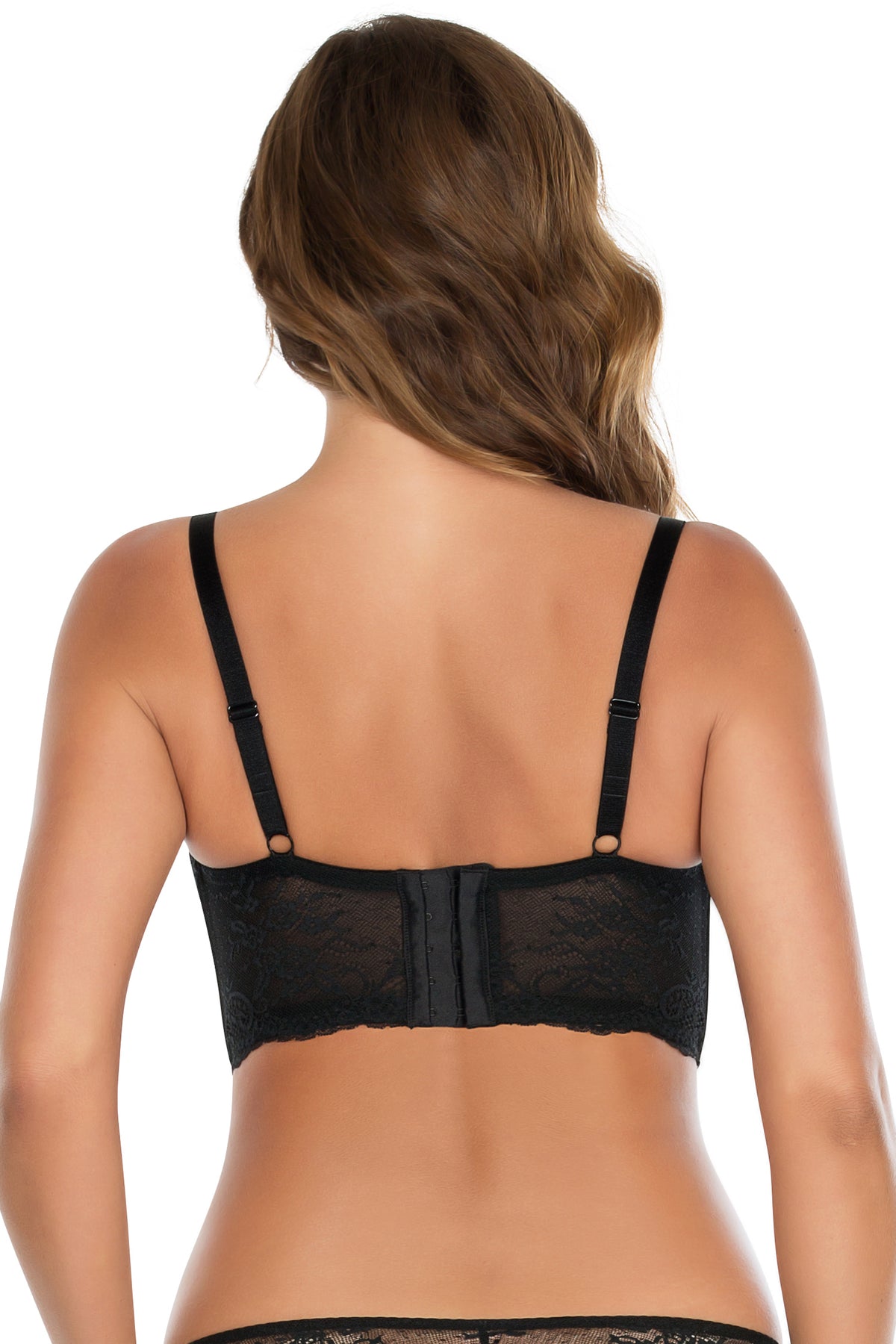 Parfait Sandrine Plunge Longline Bra - Black - source image 29158