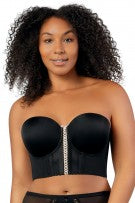 Parfait Shea Longline Strapess Bra - Black - source image 47996