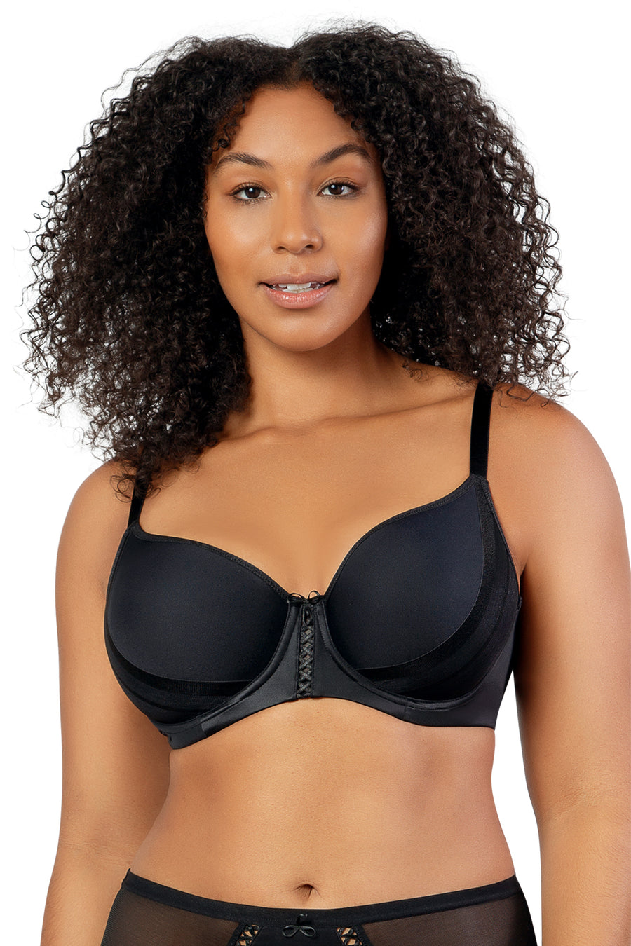 Parfait Shea Spacer T-Shirt Bra - Black - source image 48008