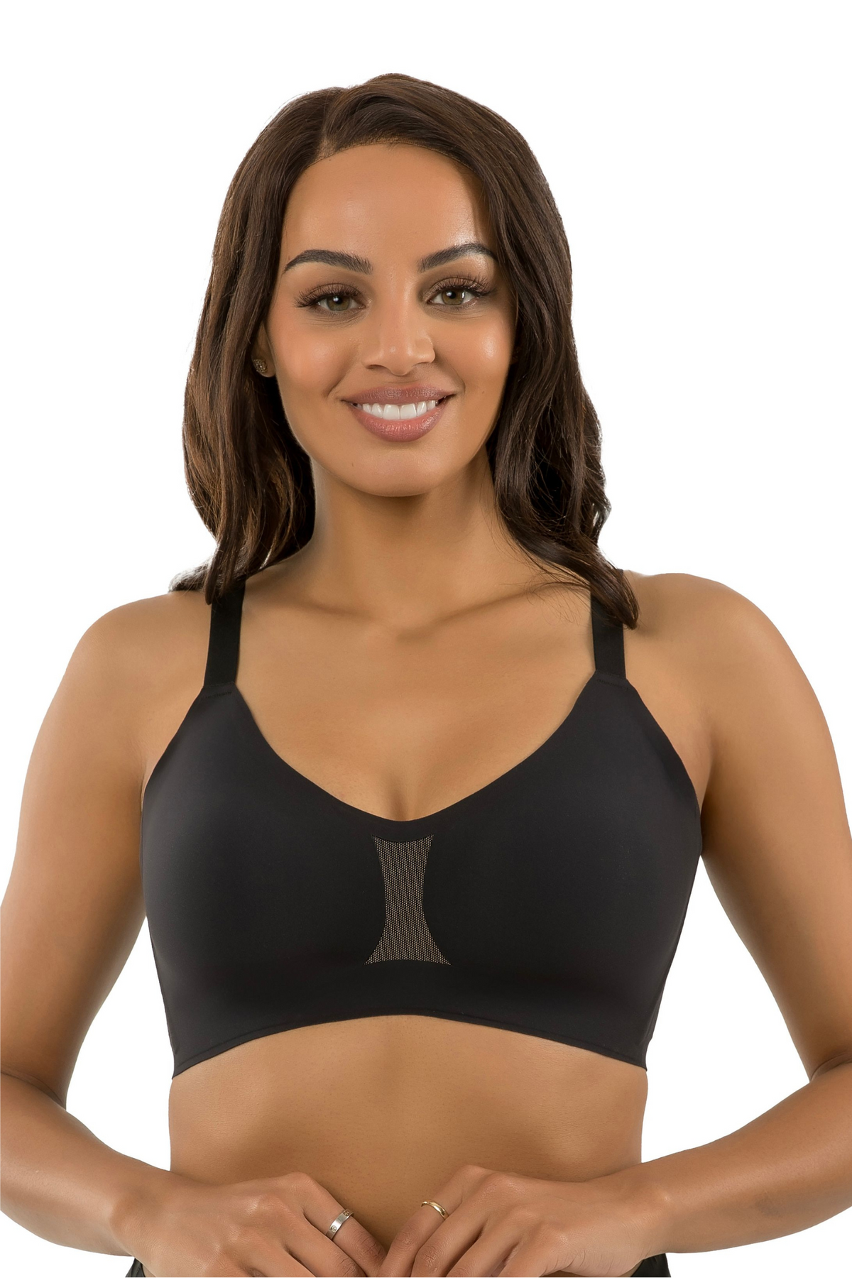 Parfait Simplicity Seamless Wire-Free Bra - Black - source image 70702