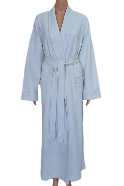 P.Jamas Pastel Diamonds Long Robe 50''