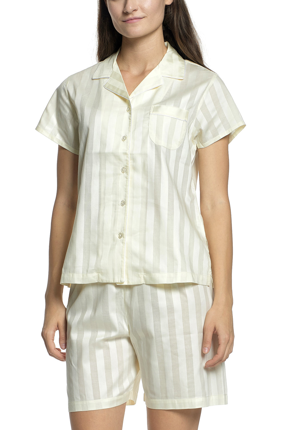 P.Jamas Tina's Shorts PJ - Yellow - source image 65064