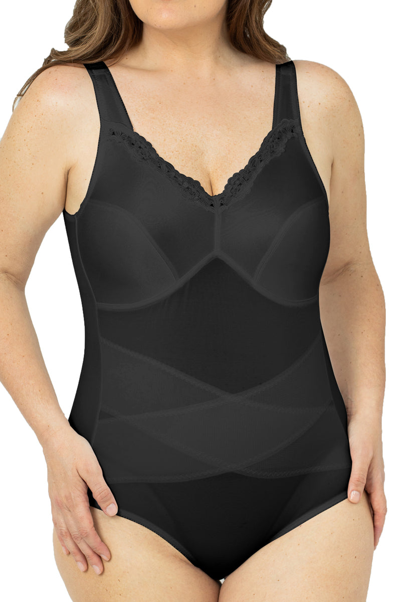Plusform Instant Shaping  Firm Control Bodybriefer - Black - source image 54600