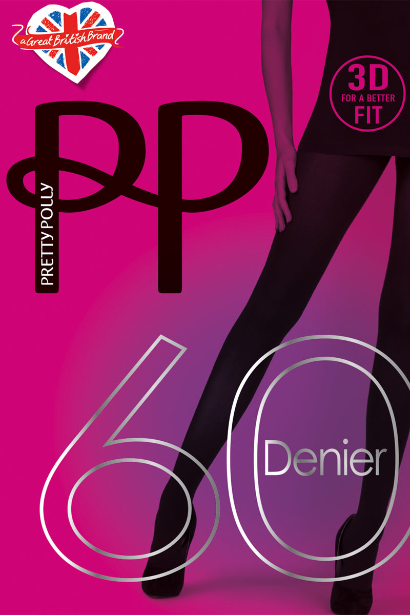 Pretty Polly Premium 60 Denier 3D Opaque Tights