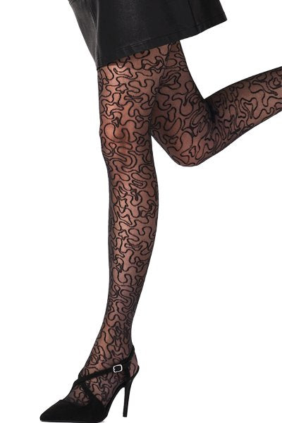 Pretty Polly Premium Fashion Squiggle Tights