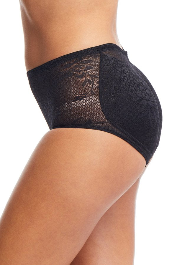 QT Intimates Enhancing Shaping Brief - Black - source image 56527