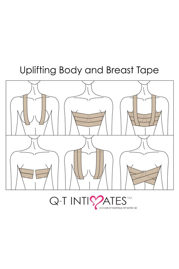QT Intimates Uplift Breast Tape - Sand - source image 42687