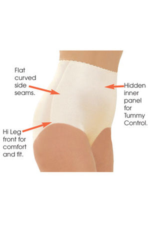 Rago High Leg Panty Brief Light Shaping