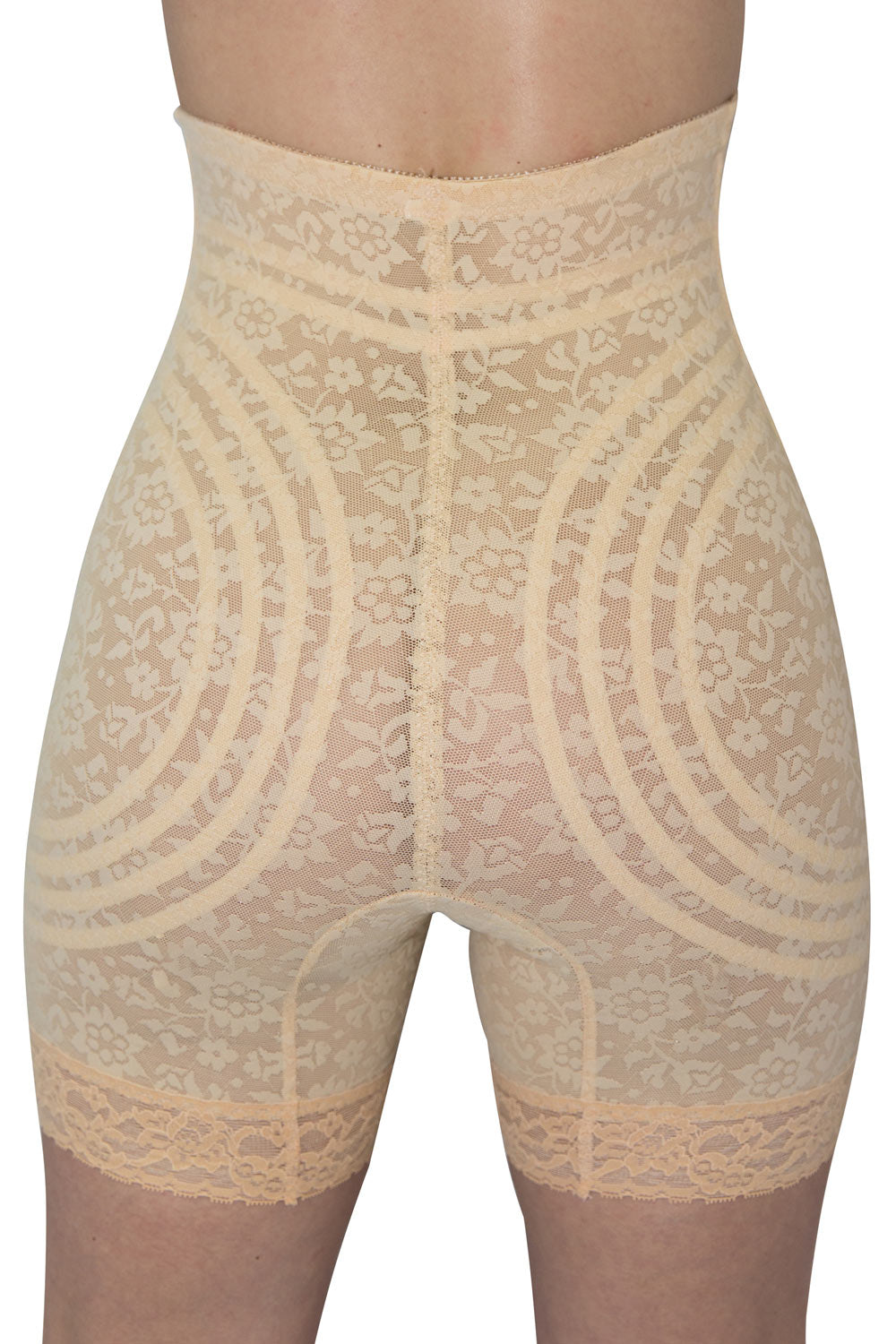 Rago High Waist Leg Shaper Extra Firm Shaping - Beige - source image 34512