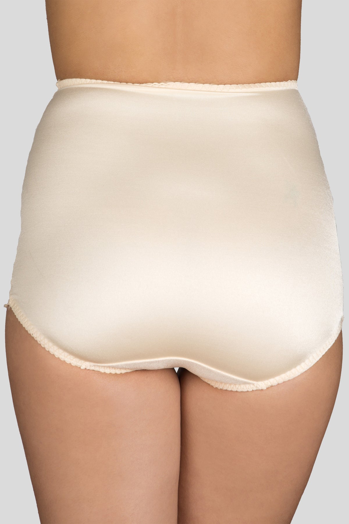 Rago Lace Panty Brief Light Control - Beige - source image 10350