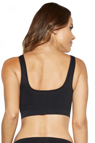 Rhonda Shear Ahh Generation Bra with Removable Pad - Black - source image 32948