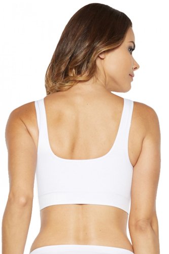 Rhonda Shear Ahh Generation Bra with Removable Pad - White - source image 32946