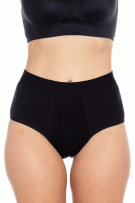 Rhonda Shear Bamboo Leakproof Brief - Heavy Hold - Black - source image 73384