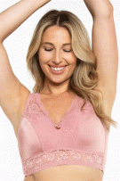 Rhonda Shear Control Leisure Bra with Pads - Light Pink - source image 73349