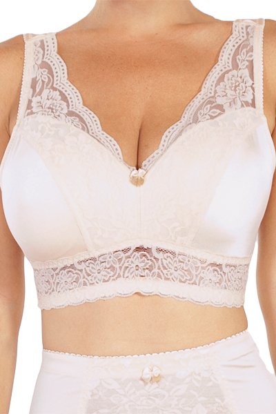 Rhonda Shear Control Leisure Bra with Pads - Nude Blush - source image 39084