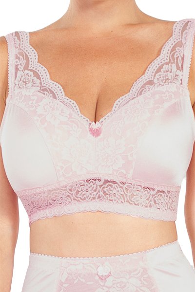 Rhonda Shear Control Leisure Bra with Pads - Pink - source image 39080