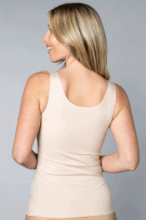 Rhonda Shear Gel Tank with Removable Pads - Beige - source image 73332