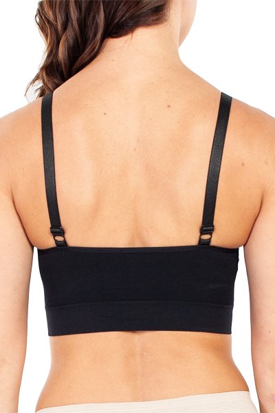 Rhonda Shear Leisure Bra with Lace Neck