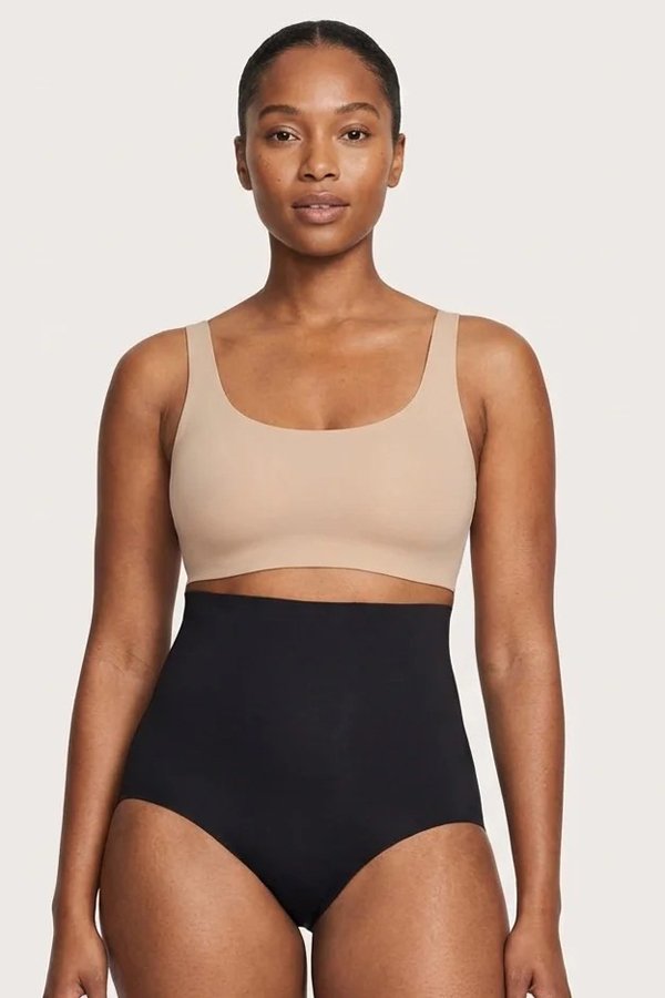 Rhonda Shear Power Gel Shaping Brief - Black - source image 74210