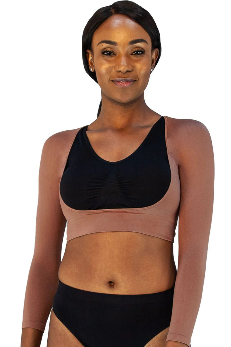 Rhonda Shear Seamless Arm Shaper - Rich Clay - source image 73983