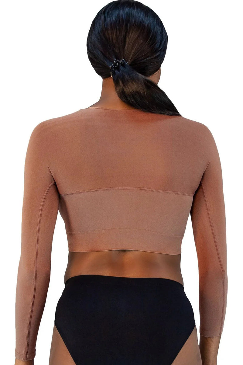 Rhonda Shear Seamless Arm Shaper - Rich Clay - source image 73984