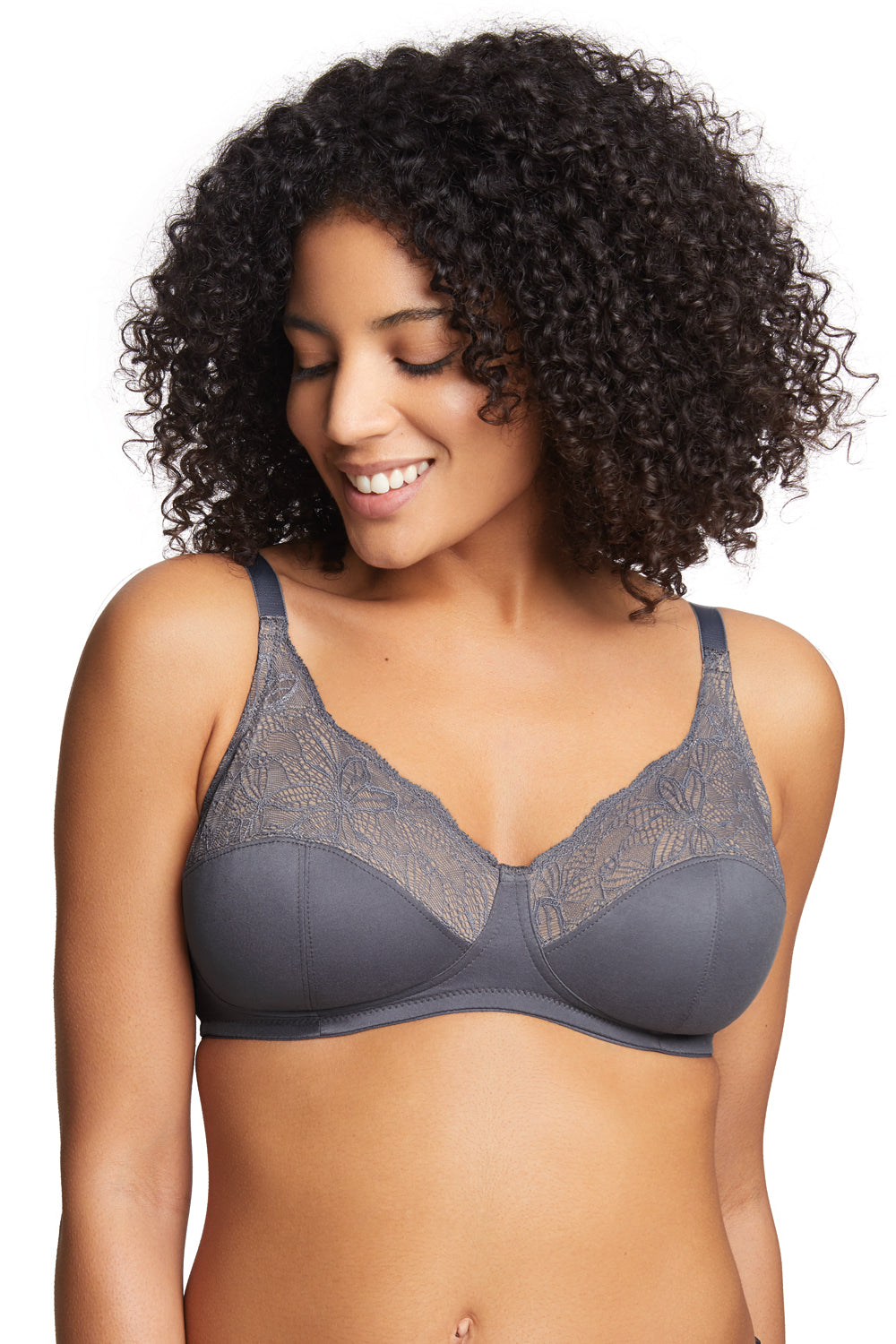 Royce Joely Wirefree Super Soft Bra - Grey - source image 40649