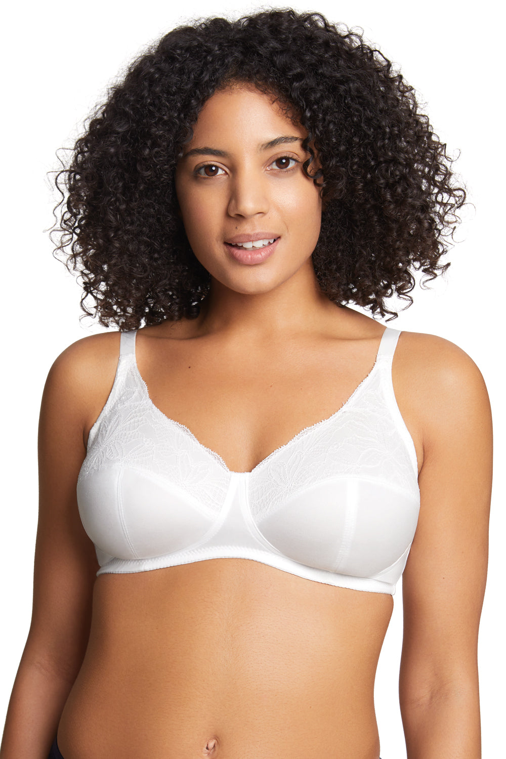 Royce Joely Wirefree Super Soft Bra - White - source image 40651