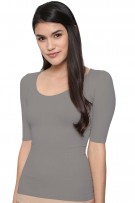 Sassybax Armed and Fabulous T-Shirt - Gray - source image 37107