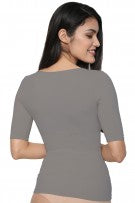 Sassybax Armed and Fabulous T-Shirt - Gray - source image 37108