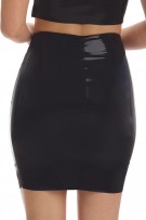 Commando Faux Patent Leather Mini Skirt - Black - source image 59649