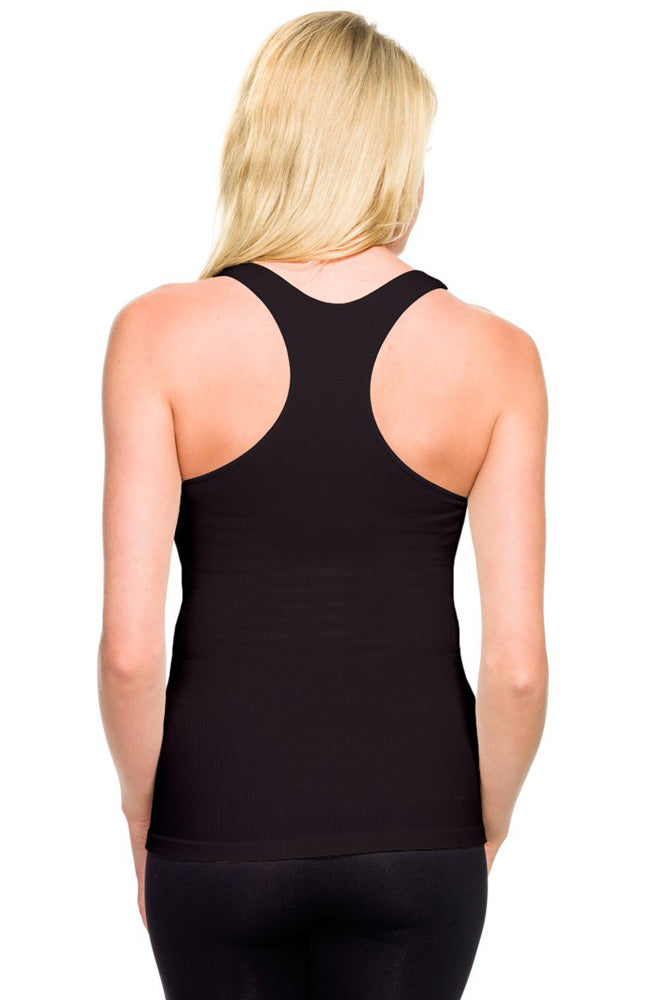 Skinny Tees Racerback Ribbed Tank