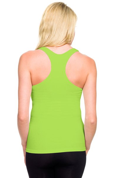 Skinny Tees Racerback Ribbed Tank