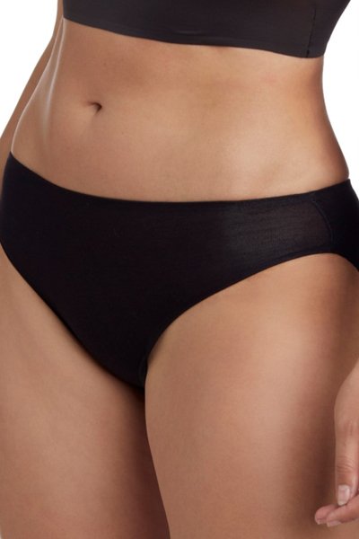 TC Fine Intimates Cotton Comfort Hipster - Black - source image 57975