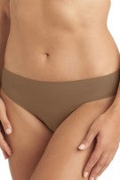 TC Fine Intimates Edge Contemporary Microfiber Hipster - Dark Sand - source image 38869