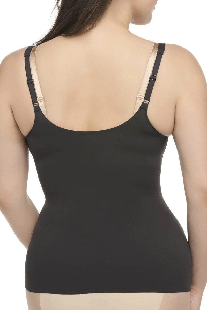 TC Fine Intimates Iconic Core® Open-Bust Shaping Cami - Black - source image 72728