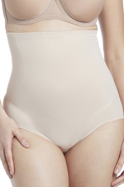 TC Fine Intimates Shape Away Hi-Waist Brief - Warm Beige - source image 31881