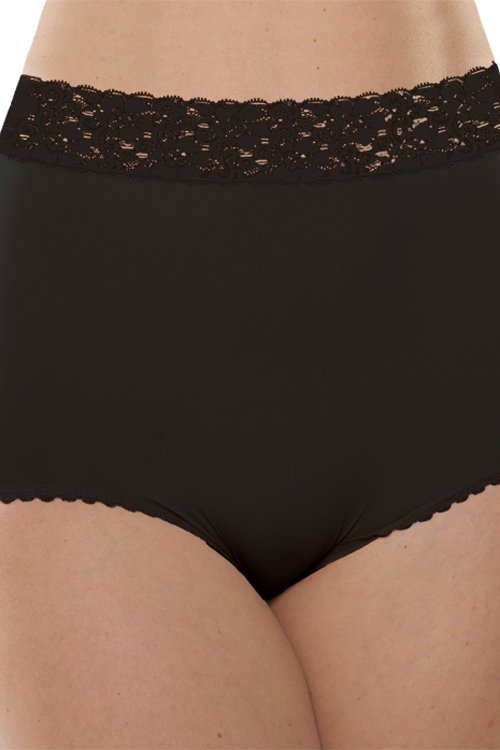 Teri Lingerie Grace Full Brief - Black - source image 54818