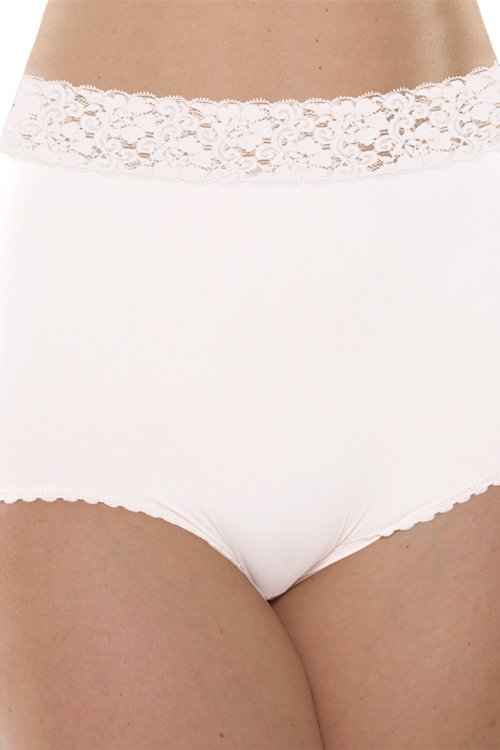 Teri Lingerie Grace Full Brief - White - source image 54819