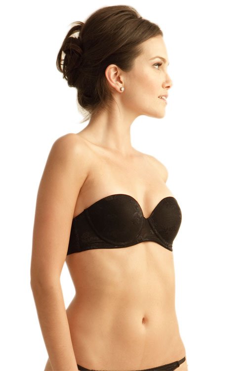 The Little Bra Company Sascha Lace Bra - Black - source image 29718