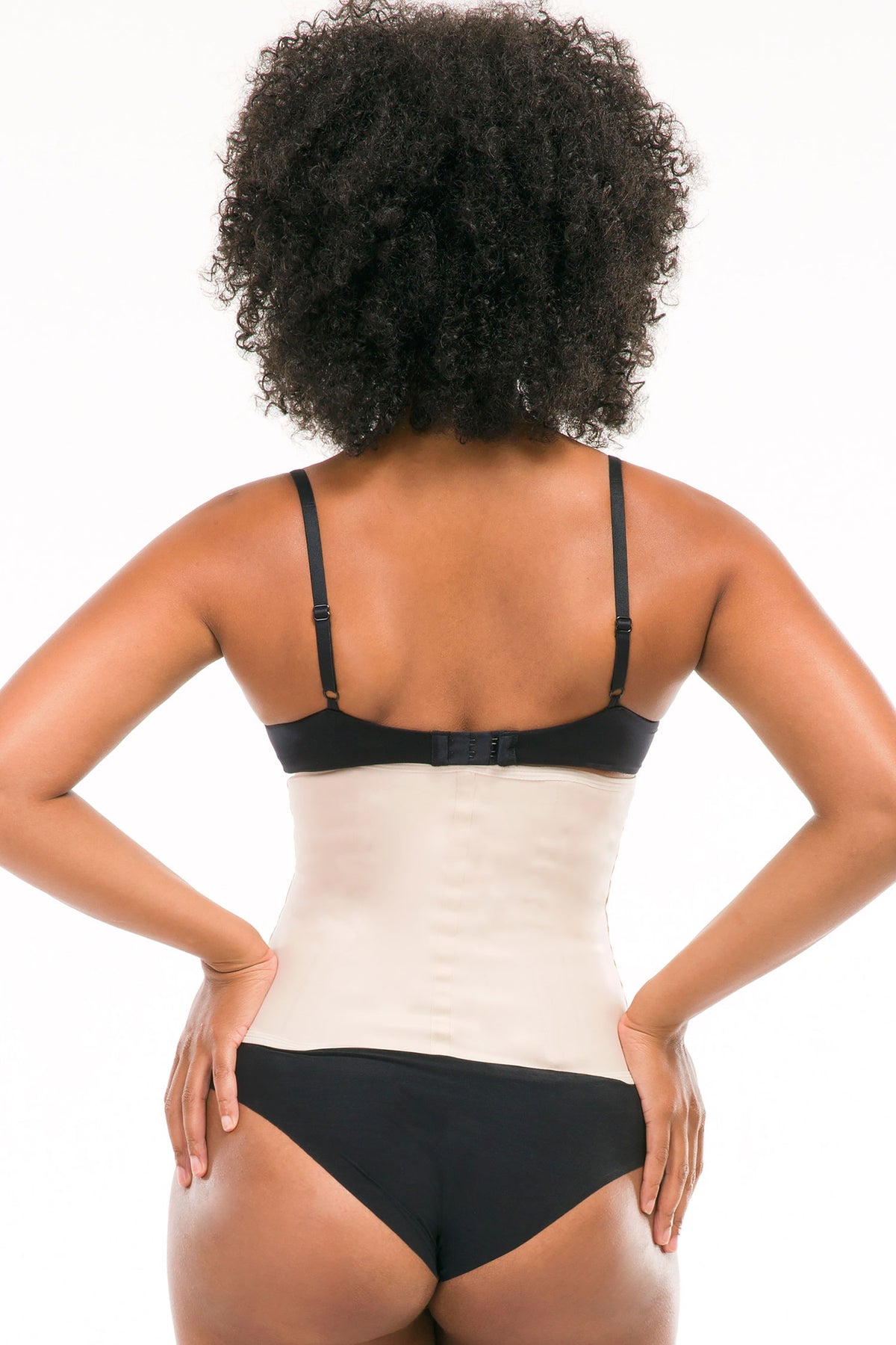 TruFigure Classic Latex Waist Cincher - Nude - source image 22016