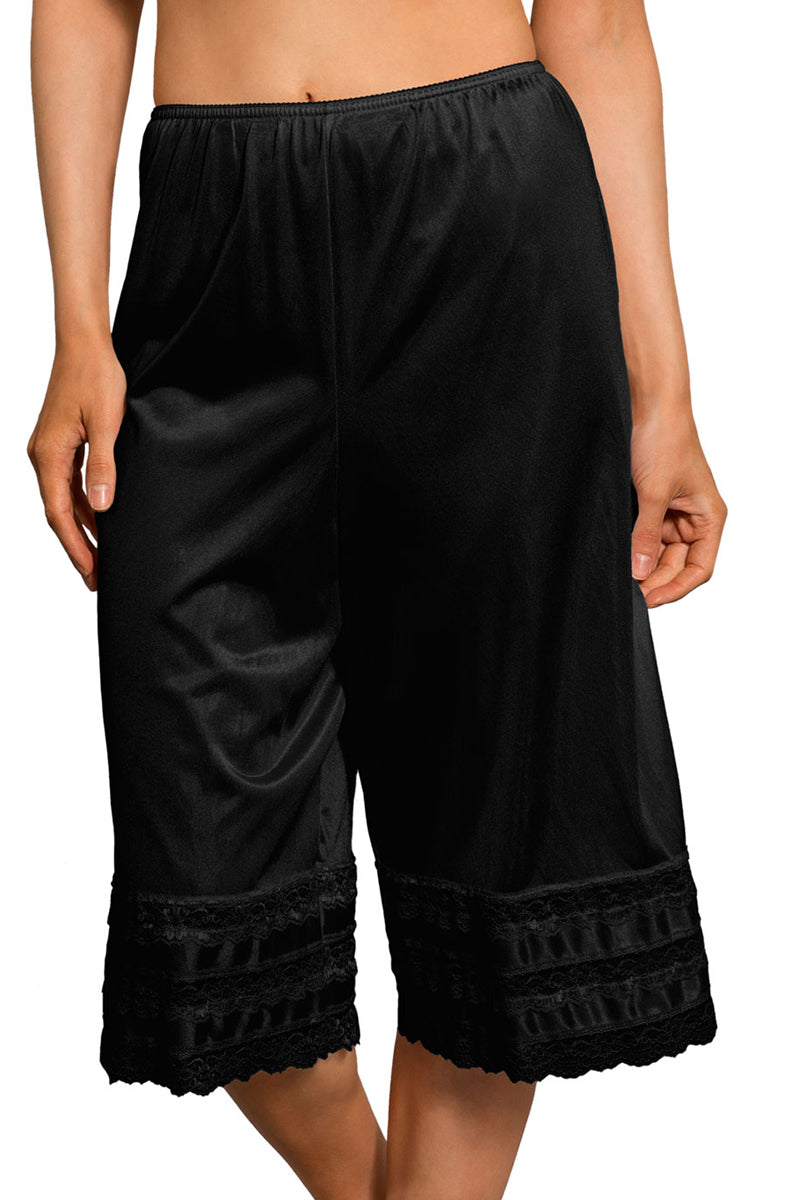 Velrose Lingerie Adjustable Length Culotte Slip - Black - source image 46534