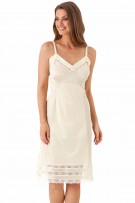 Velrose Lingerie Adjustable Length Full Slip - Beige - source image 46529