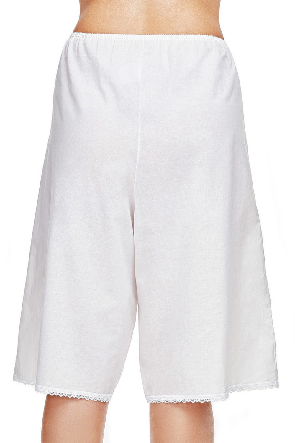Velrose Lingerie Cotton Batiste Culottes - White - source image 46609