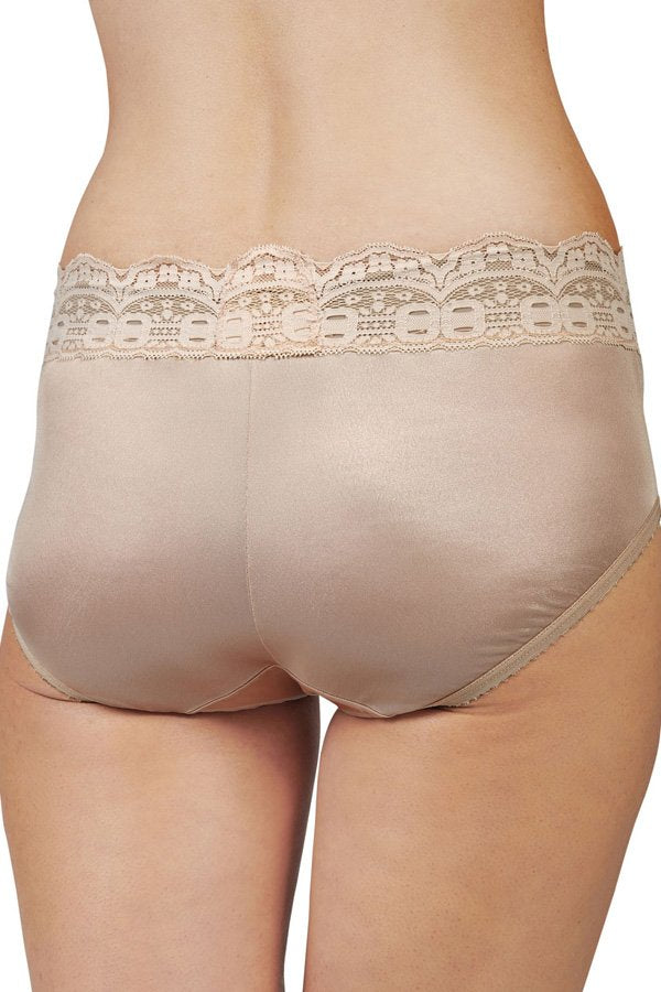 Shadowline Lingerie by Velrose Lace Contour Hipster Panty, 3-Pack