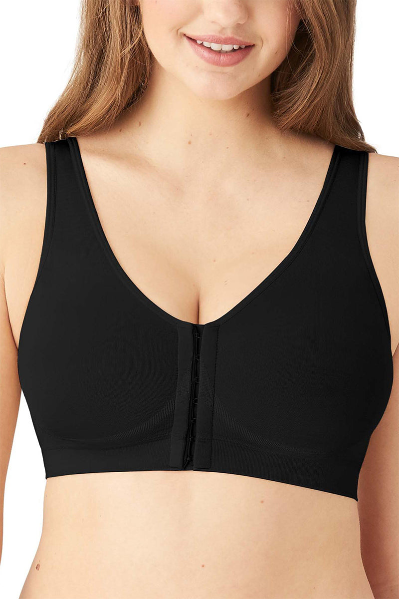 Wacoal B-Smooth® Front Close Bralette - Black - source image 62129