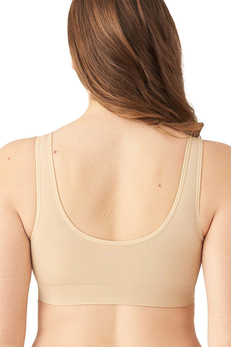 Wacoal B-Smooth® Front Close Bralette - Sand - source image 62130