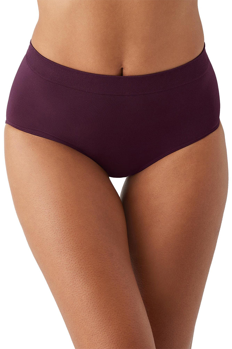 Wacoal B-Smooth® Seamless Brief - Italian Plum - source image 62164