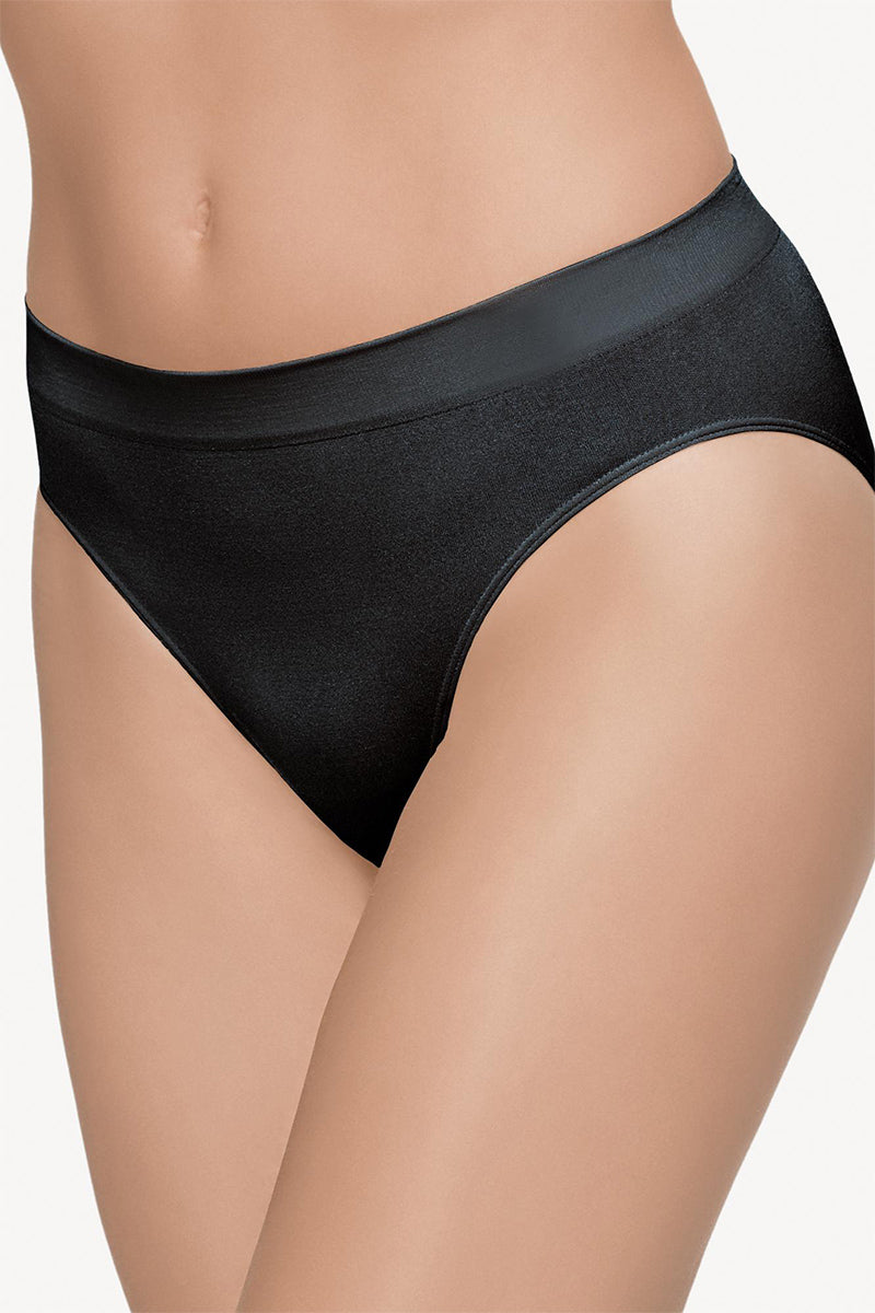 Wacoal B-Smooth® Seamless Hi-Cut - Black - source image 62092