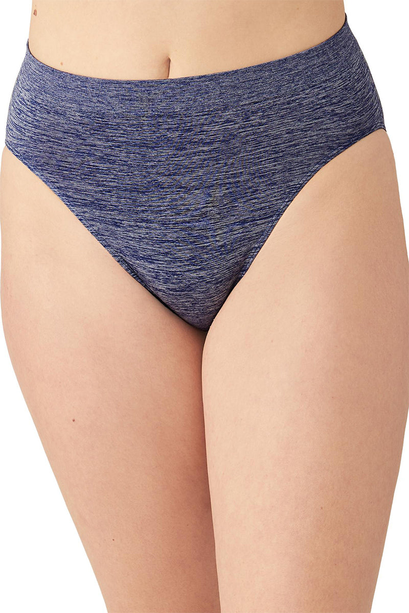 Wacoal B-Smooth® Seamless Hi-Cut - Patriot Blue Heather - source image 62106